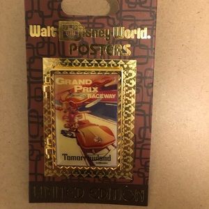 DISNEY TOMORROWLAND SPEEDWAY LIMITED EDITION PIN